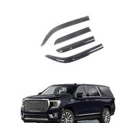 FALMDCQ Protectores de Lluvia para Ventanillas Laterales de Coche, Compatible con GMC Yukon XL 2021-2024, Visera, Protector contra la Intemperie, Deflector de Viento,A