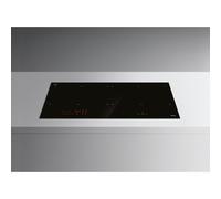 Falmec 88X40 4 Zone Panoramico (Con Controllo 5 Tasti) Vetro Nero Lucido Ral 9005 220-240V - 50-60Hz Placa de inducción Empotrable | 4 zonas, control táctil con 5 botones, vidrio negro brillante