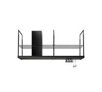 Falmec Europa Evo Is. 175 Nero 220-240V - 50-60Hz T80 S/Filtro Campana extractora Isla | Clase energética B | Estructura negra, controles electrónicos, filtro de carbón incluido