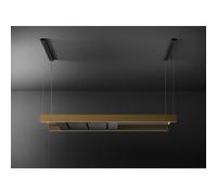 Falmec Light Is.180 C0001 Profilo Bronzo Sat. Nero 220-240V - 50-60Hz T50 C/Filtro Campana extractora Isla | Clase energética A | Campana de isla en acero pintado color bronce, 180 cm de ancho, tecnol