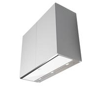 Falmec Move Parete/Wall 90 Cono Vetro Bianco (109) 220-240V - 50-60Hz T80 S/Filtro Campana extractora De pared | Clase energética A | Motor externo, Filtro metálico, Diseño blanco brillante
