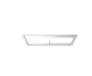 Falmec Nuvola/Led Is.90 S/Mot. P.E. C/Radioc. Bianco 220-240V - 50-60Hz S/Motore S/Filtro Campana extractora De techo | Clase energética C | Ancho 90 cm, vidrio extra claro, mando a distancia incluido