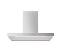 Falmec Plane Plus 120 Eu Bianco 220-240V - 50-60Hz T80 S/Filtro Campana extractora De pared | Clase energética A | Motor externo, Filtro metálico, Diseño elegante