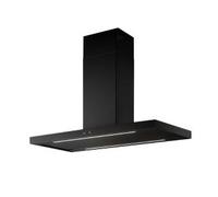 Falmec Plane Plus Island 90 Eu Nero 220-240V - 50-60Hz T80 S/Filtro Campana extractora Isla | Clase energética A+ | Negro, Iluminación LED, Extracción perimetral