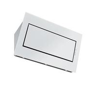 Falmec Quasar Parete/Wall 60 Cono Vetro Bianco (109) 220-240V - 50-60Hz T80 C/Filtro Campana extractora De pared | Clase energética A | Filtro de carbón, Iluminación LED, Control táctil