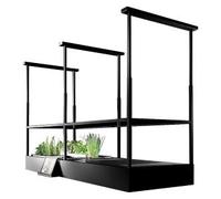 Falmec Spazio Is.180 Nero Opaco 220-240V - 50-60Hz T60 C/Filtro Campana extractora Isla | Clase energética A+ | Sistema Circle.Tech, iluminación LED, estantes de almacenamiento integrados