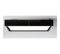 Falmec Vega Is.115 Nero 220-240V - 50-60Hz T60 C/Filtro Campana extractora Isla | Clase energética A | Campana de isla de 115 cm, acabado negro, capacidad 600 m³/h, iluminación LED, filtros Carbon.Zeo