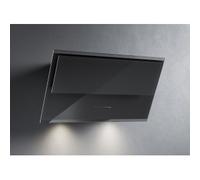 Falmec Verso Easy 55 Vetro Nero Lucido Ral 9005 220-240V - 50-60Hz T80 C/Filtro Campana extractora De pared | Clase energética C | Cristal negro, Filtro de carbón activo, Iluminación LED