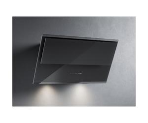 Falmec Verso Easy 55 Vetro Nero Lucido Ral 9005 220-240V - 50-60Hz T80 C/Filtro Campana extractora De pared | Clase energética C | Cristal negro, Filtro de carbón activo, Iluminación LED