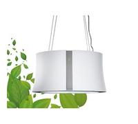 Falmec Zephiro E-Ion Isola/Island 67 Cono Vetro Bianco (109) 220-240V 50-60Hz T45 C/Filtro Campana extractora Isla | Clase energética T45 | Potencia 600 m³/h, Tecnología ionizante, Acabado vidrio blan