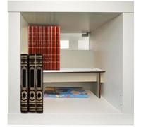 Falnvita Inserto elevador de libros de tapa blanda compatible con la unidad de almacenamiento IKEA Kallax, inserta estantes para una mejor organización de libros