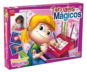 Falomir 646479 - Juego Tatuajes Mágicos Niña