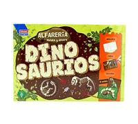 Falomir Alfarería Juego de Mesa Crea Diseños de Dinosaurios | Desarrolla tu Lado Artístico | Fomenta la Creatividad (Edad 8), multicolor, Sin talla (28439)