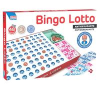Falomir Bingo Lotto Mesa Clásico | Multijugador| 48 Cartones| Juego de Azar (+7 años), Multicolor (11519)