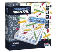 Falomir - Canicas Desafío Mental - Canicas y Barreras | Juego de Lógica y Destreza Visual | para 1 Jugador (Edad 6+)