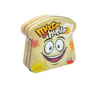 Falomir - Juego de Cartas Mixto con Huevo | Rápido Juego de Rapidez Visual | Apto para 2-4 Jugadores | Ideal para Niños de 6 Años en Adelante, Multicolor, Plástico.