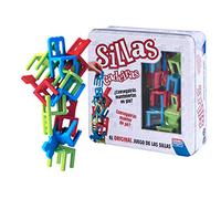 Falomir- Sillas Juego de Mesa, liso, Multicolor, 26x8 cm (28022)