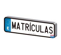 Falomir - Matriculas | Juego de palablas y números | Forma Palabras y realiza operaciónes matemáticas | Juego de Agilidad Mental | De 2 a 5 Jugadores (Edad 5+)