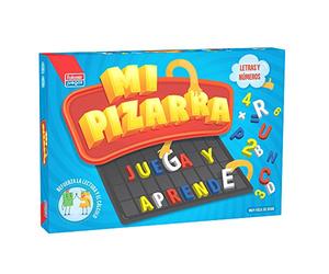 Falomir - Pizarra Letras y Números | Juego Educativo de Palabras y Matemáticas | CREA Combinaciones Únicas | de 2 a 4 Jugadores (Falta Todo)