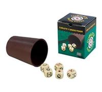 Juego FALOMIR Cubilete Dados Póker
