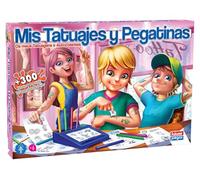 Falomir Tatuajes y Pegatinas-Juego de Mesa (Manualidades), Multicolor (32-2484), Pupitre.