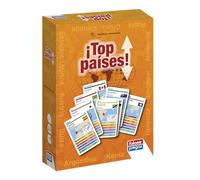 Falomir - Top Países | Viaje Educativo por el Mundo | Juego de Cartas Geográficas | a Partir de 2 Jugadores (Edad 8+)