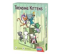 Falomir Trending Kittens. Juego de Mesa para fomentar la visión Espacial y la adaptación a los Cambios. Cartas, Multicolor (30041)