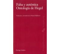 Falsa Y Autentica Ontologia De Hegel