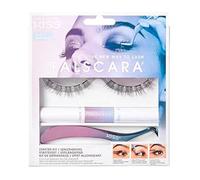 KISS 1-kfck01c Falscara Eyelash Extensión De Pestañas, color Kit De Inicio 01