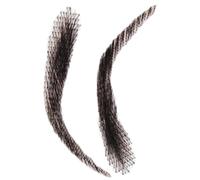 False Eyebrows Human Hair - 1 Pair Real Hair Brows | False Eyebrows For Women | Reusable Fake Lace, Breathable Extensions For Holiday Makeup