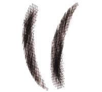 False Eyebrows Real Hair - 1 Pair Reusable Lace Eyebrow Extensions, Breathable Crochet Eyebrows for Women and Men, Natural-Looking False Eyebrow for Daily Use Natural Enhancement
