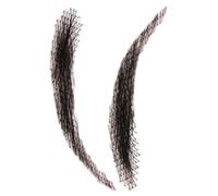 False Eyebrows Real Hair - Reusable 1 Pair Lace Eyebrow Extensions, Breathable Crochet Eyebrows for Men and Women, False Eyebrow for Natural Enhancement and Styling Breathable Crochet