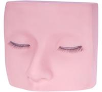 False Mannequin Head Three Layer No Disassembly Practice Head Mold False Lashes Extension Grafted Lashes Mannequin Head