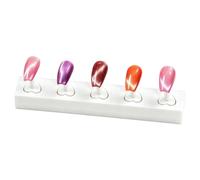 False Nails Stand | Manicure Training Bracket | Nail Tip Painting Stand | Press On Nail Drawing Stand for Beginners Enthusiasts Hobbyists Students Learning Salon Studio Home