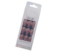 False Nails - Thin Comfortable Resin Tips, Fake Nails Tips for Girls Beauty Carnival Daily Party Home Salon Date Office Event 32 pieces/box