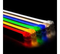 False neón flexible LED 24 V IP65 120LED/m - 1 m/rojo