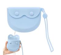 False Teeth Container, Denture Storage Case - Portable Retainer And Mouthguard Holder, Hygienic Bag | Travel-Friendly Organizer For Retainers, Appliances, Home, Bathroom, Bedroom, Care, Co