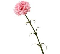 Falsificación flor clavel flor de la decoración de la simulación Salón Comedor Configuración de decoración de flores ramo de flores dormitorio escritorio falsa