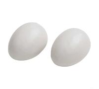 Falsificación plástica simulada de los huevos de paloma 12pcs sólidos ligeros para