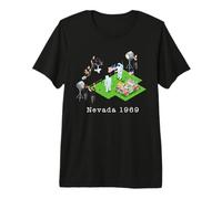 Falso Aterrizaje Lunar Disparar Nevada Área 51 engaño Camiseta Premium