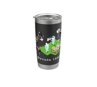 Falso aterrizaje lunar Disparar Nevada Área 51 engaño Vaso térmico de acero inoxidable de doble pared
