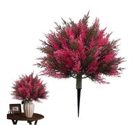 Falso Cedro Árbol - Decoración de Porche de Árboles Falsos realistas, Mantenimiento Fácil, artificiales de 24 Pulgadas de Alto para Porche de césped Porch Preprenda de la pasarela Patio