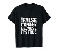 Falso Gracioso Diciendo Su Verdadero Humor Sarcástico Camiseta