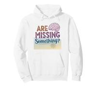 Faltan Algo sarcástico Cerebro Sudadera con Capucha