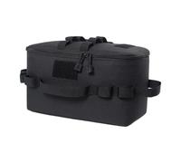 Faltbare Camping Aufbewahrungstasche - Wasserdichte Pot Carry Bag, Packbarer Reise Organizer, Leichter Aufbewahrungsbeutel | Camping Schwimmbad Sport Gym Männer Frauen Outdoor, NEGRO, Refer to