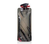 Faltbare Sportflasche - Zusammenklappbare Faltbare Wasserflasche, Weiche Und Flexible Faltbare Flache Flasche Für Outdoor-Sportreisen - Einfach Aufzurollen Und Leicht