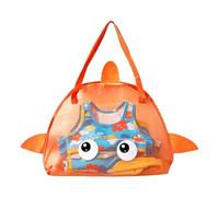 Faltbarer Kinder Strandbeutel - Muschelsammel Netz Tasche,
