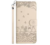 FALUWONRU para Samsung Galaxy A50/A30S/A50S Funda Cartera,Funda Flip de Cuero PU con Ranura para Tarjeta,Solapa Protectora Magnética,Caqui
