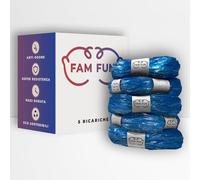 Fam Fun - 5 recambios extralargos y perfumados, compatibles con todos los cubos de pañales de Tommee Tippee + Angelcare + Litterlocker - capacidad para hasta 1400 pañales