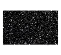 Fama-goma eva fama purpurina negro 50 x 70 cm (10 piezas)